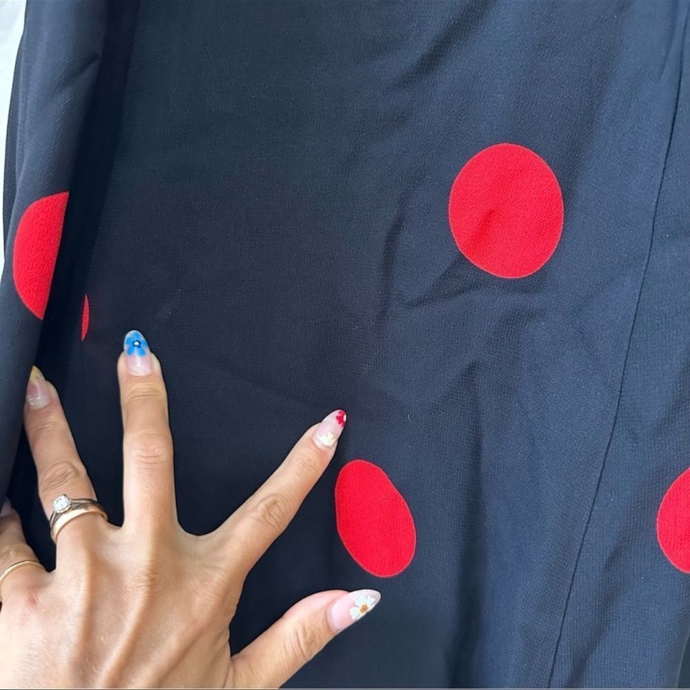 Reformation Luanne Polka Dot Dress - Picture 6 of 9